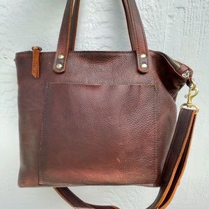 Umbrella Collective Dark Brown MIDI Day Bag Tote